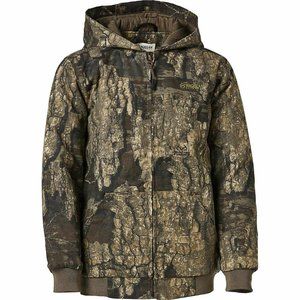 'MEGELLAN OUTDOORS' HUNT GEAR 'REALTREE TIMBER' CAMOUFLAGE INSULATED HOODED COAT